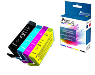 PREMIUM CARTOUCHE - 4 Cartouche compatible pour HP 364XL Noir + Cyan + Magenta + Jaune HP DeskJet 3070 A 3070 Series 3520 e-All-in-One 3524 OfficeJet