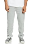 Quiksilver Homme Trackpant Screen Pantalon, Light Grey Heather, XS EU