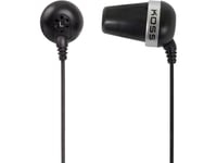 Koss The Plug Headphones Wired Music Black