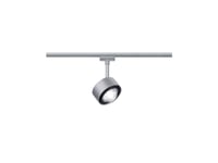 Paulmann Aldan, Spotlight På Skinne, 1 Ampuller, Led, 8 W, 4000 K, Sort, Kromfarget