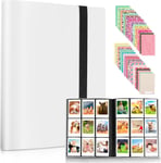 432 Pochettes Mini Album Photo Pour Instax Mini 7S 7+ 8 8+ 9 11 12 25 26 50S 70 90 Film Instant Camera & Name Card (Blanc)