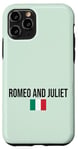 Coque pour iPhone 11 Pro Romeo and Juliet Love Illustration Novelty Graphic Designs