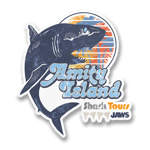 JAWS Shark Tours Sticker, Accessories