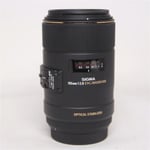 Sigma Used 105mm f/2.8 EX DG OS HSM Macro Lens Canon EF