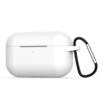 Coque Etui De Protection En Silicone Pour écouteurs Apple Airpods Pro Wireless Avec Crochet Blanc Arctique - 439447