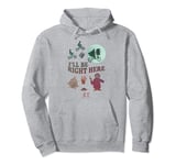 E.T. I'll Be Right Here Collage Pullover Hoodie