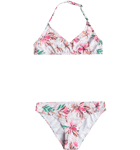 Roxy G Happy Tropical Rg Tri Bra Set Bikinit BRIGHT WHITE