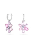 Swarovski Örhängen Gema - Silver/Rosa 5658397 Silverörhängen med rosa blomma