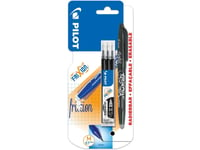 Pilot Frixion Ball, Stiftpenna, Multifärg, Svart, Återvunnen Plast, Plast, 0,7 Mm, 0,35 Mm