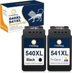 Pg-54Xl Cl-541Xl Cartouches D'Encre Compatibles Pour Cartouche Canon 54 541 Xl Pour Pixma Ts515 Ts5151 Mx475 Mx525 Mg425 Mg365S Mg365 Mg355 Mg325 Mg315 Mx375(1 Noir, 1 Tricolore)