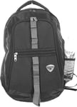 Aerolite Cabin Size Laptop Work Travel Luggage Backpack Bag 33L New - Black