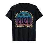 5 Year Old Gifts Vintage 2020 Limited Edition 5th Birthday T-Shirt