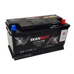 Skanbatt Bluetooth Lithium 12V 100Ah LiFePo4 startbatteri 1500CA