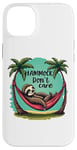 iPhone 14 Plus Relaxing Sloth Hammock Don’t Care Funny Tropical Palm Tree Case