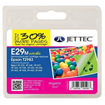 Jet tec e29 m cartouche dencre magenta haute capacité, pour 29 29 x l t2983 t2993 imprimantes epson expression home xp-235, xp-