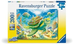 Ravensburger Puzzle pour enfants-12004052-Puzzle Magique de la mer Profonde-pour Enfants à partir de 8 Ans-avec 200 pièces au Format XXL, 12004052