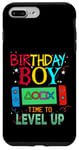 Coque pour iPhone 7 Plus/8 Plus Jeu vidéo Level Up Birthday Boy