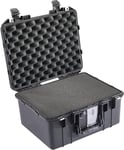 Peli 1507 Air Valise de Protection allégée pour cardans des appareils Photo DSLR et équipements fragiles, résistante Eau et poussière, capacité de 24L, fabriquée aux US, avec Insert en Mousse, Noire