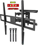 MC-423 Support TV Max VESA 800x600 43-100" 80kg réglage de l'angle Horizontal et Vertical Profil 50-500mm Noir