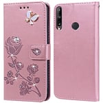 PKQTOP Coque pour Huawei P40 Lite E Housse,Fonction de Support,Fente pour Carte,Silicone TPU,Flip Étui Case pour Huawei P40 Lite E(6.39")