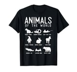 Funny Animals of the World, Fun Names Of Animals T-Shirt