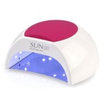 SUN2C smart 33 lampor 48W nagellampa dubbla ljuskälla LED nageltorkning