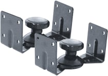 Knuckle Type Swivel Speaker Wall Brackets (2)