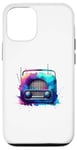 Coque pour iPhone 12/12 Pro Radio Vintage Radios Antiques