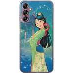 ERT GROUP Coque de téléphone Portable pour Samsung A14 4G/5G Original et sous Licence Officielle Disney Motif Mulan 001 Parfaitement adapté à la Forme du téléphone Portable, Coque en TPU