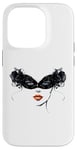 Coque pour iPhone 14 Pro Masque vénitien, joli visage, femme, Venise, Italie