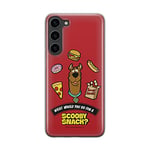 ERT GROUP mobile phone case for Samsung S23 original and officially Licensed Scooby Doo pattern 010 optimally adapted to the shape of the mobile phone, case made of TPU