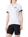 Odlo Femme Maillot de cyclisme avec fermeture éclair et imprimé ESSENTIALS