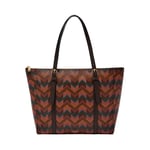 Fossil Carlie, Tote Femmes, Marron