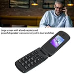 (UK Plug)Aeun Flip Cell Phone 1.77in Color Display 2G Flip Mobile Phone For