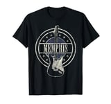 Vintage Memphis Souvenir Rock and Roll Guitar Player T-Shirt