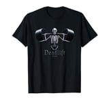 Deadlift Skeleton Gym Lifting Weights Training - Halloween T-Shirt