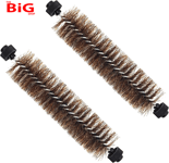 2  Packs  Carpet  Floor  Sweeper  Replacement  Horsehair  Brush ,  Non  Electric