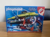 Playmobil City Action Set 4909 Deep Sea Submarine Underwater Motor New Sealed