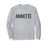 Annette Long Sleeve T-Shirt