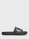 Calvin Klein Kids' Monogram Logo Pool Sliders