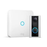 Ring Door View Cam with Ring Intercom by Amazon | Wireless Doorbell Security Camera with 1080p HD Video, Knock Detection, Battery Powered | With 30-day free trial of Ring Protect Plan