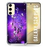 Coque Renforcée pour Samsung Galaxy S24 Plus Zen Attrape Reve Papillon