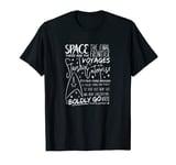 Star Trek Space The Final Frontier Quote T-Shirt