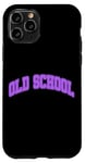 iPhone 11 Pro Purple Graphic Old School Purple Graphic Case