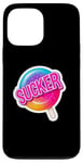 Coque pour iPhone 13 Pro Max Bonbons Funny Sucker Lolly Pop Lollypop Colorful Sweet Tooth