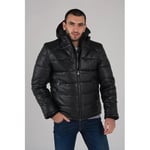 Veste Schott  LCPUFFY BLACK