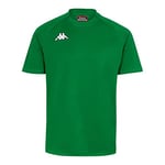 Kappa TELESE Maillot Rugby Homme, Green, FR : Taille Unique (Taille Fabricant : 12Y)