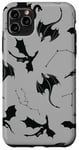 iPhone 11 Pro Max Black Dragon Celestial Stars Mystical Dark Aesthetic Case