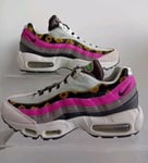 NIKE AIR MAX 95 PRM ,,Daisy Chain'' SIZE UK 4 EUR 37.5 (CZ8102 001) Animal Print