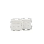 ABB FOT5020 Fästram med centrumplatta 2 x RJ45, LexCom